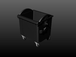 Tělo-Plastový kontejner 1100l